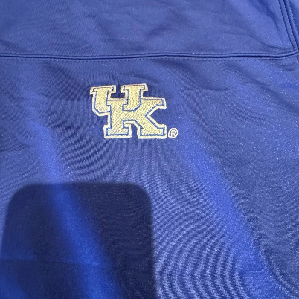 Kentucky Wildcats Champion Brand Jacket Blue Full Zip Men's Vintage‎ Size XL